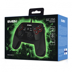 Геймпад Sven GC-250 (USB, 1.8m, black)