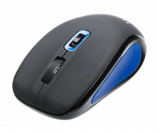 Мышь беспроводная Oklick 425MW (optical, 1600dpi, 2xAA, black-blue)