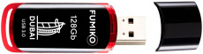 Флеш накопитель USB 3.0 128Gb FUMIKO DUBAI (FDI-37, black)