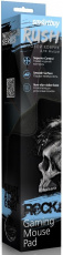 Коврик для мыши Smartbuy (RUSH Rock&Roll SBMP-08G-RR, тканевый на резиновой основе, игровой, black, 360x270x3mm)