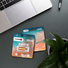 Флеш накопитель USB 2.0 32Gb FUMIKO PARIS (FPS-14, 30MB/s, orange)