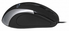Мышь Oklick 235M (USB, optical, 800dpi, 1.5m, black-silver)