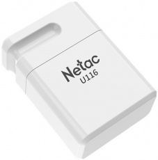 Флеш накопитель USB 2.0 16Gb Netac U116 (NT03U116N-016G-20WH, white)