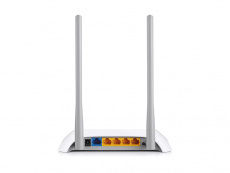 Роутер TP-LINK TL-WR840N ver.2.x (300Mbps, 2.4GHz, 4 ports, 100Mbps, 2 внешние несъёмные антенны 5dBi, white)