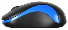 Мышь беспроводная Oklick 605SW (optical, 1200dpi, AAA, black-blue)
