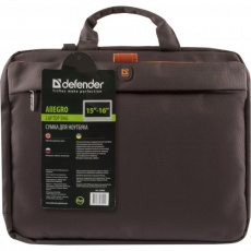 Сумка для ноутбука Defender Allegro (15-16", наплечный ремень, brown)