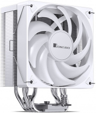 Вентилятор JONSBO CR-1000 EVO Color (1150/1151/1155/1156/1200/1700/AM4/AM5, 120mm, Al, 600-1500rpm, 22-32dBa, 4 тепловые трубки, DTH, 4pin, 140W, rainbow LED, white) RTL