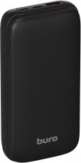 Внешний аккумулятор Buro BP20A (литий-полимерный, 20000mAh, USB - 2A, вход 2А 10W, black)