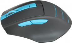 Мышь беспроводная A4Tech Fstyler FG30 (optical, 2000dpi, AA, soft-touch, grey-blue)