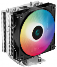 Вентилятор DEEPCOOL GAMMAXX AG400 LED (1150/1151/1155/1200/1700/AM4/AM5, 120mm, Al, Hydro, 500-2000rpm, <32dBa, 4 тепловые трубки, DTH, 4pin, PWM, rainbow LED, 145W) RTL