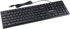 Клавиатура Gembird KB-250 (USB, мультимедийная, 1.8m, black)