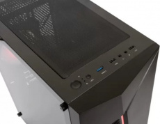 Корпус Eurocase M202 ARGB (без БП, mATX, USB3.0, black)