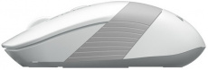 Мышь беспроводная A4Tech Fstyler FG10S (optical, 2000dpi, AA, бесшумный клик, white-grey)