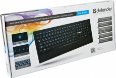 Клавиатура Defender Oscar SM-660L (Черный, 104+6кн, подсветка, 13 доп.фун, USB)
