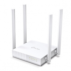 Роутер TP-LINK Archer C24 (RU) (733Mbps, 2.4/5GHz, 4 ports, 100Mbps, 4 внешние несъёмные антенны, white)