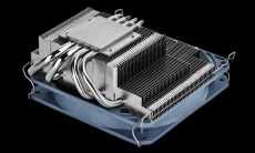 Вентилятор DEEPCOOL GABRIEL (1150/1151/1155/1156/754/939/940/AM2/AM3/FM1/FM2, 120mm, Al, 900-1800rpm, 18-32dBa, четыре тепловые трубки, 4pin, 100W) RTL