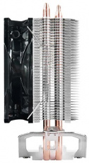 Вентилятор DEEPCOOL GAMMAXX 200 V2 (1150/1151/1155/1156/1200/1700/AM4/AM5, 92mm, Al, Hydro, 500-2000rpm, 24dBa, 2 тепловые трубки, DTH, 4pin, PWM, 100W) RTL