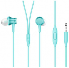 Наушники Xiaomi Mi In-Ear Basic (затычки, с микрофоном, 1.25m, blue)
