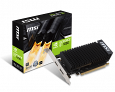 Видеокарта MSI GF GT1030 2Gb (GT 1030 2GH LP OC, 64bit, GDDR5, HDMI+DP) RTL