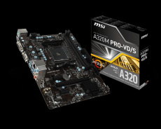 Материнская плата MSI A320M PRO-VD/S (AM4, mATX) RTL
