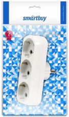 Разветвитель Smartbuy SBE-16-A02-3z (00011952) (3 розетки, 16А, white) OEM