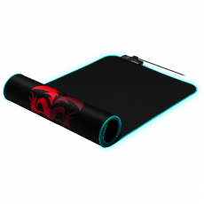 Коврик для мыши Redragon (NEPTUNE, тканевый на резиновой основе, игровой, RGB подсветка, black-red, 800x300x3mm)