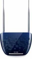 Точка доступа TP-LINK TL-WA830RE (300Mbps, 2.4GHz, 1 port, 100Mbps, 2 внешнии антенны 5dBi, white)