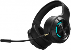 Гарнитура Edifier G30 S (полноразмерная закрытая, беспроводная, Bluetooth 5.3 / 2.4GHz, с микрофоном, до 12 часов работы от батареи, подсветка, black)