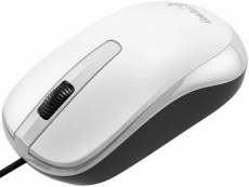 Мышь Genius DX-120 (USB, optical, 1000dpi, 1.5m, white-black)