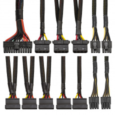 Блок питания ExeGate 700W (700NPX, 120mm, 20+4+4+4+4+4pin, 2*PCI-E 6+2pin, 5*SATA, 3*HDD) OEM