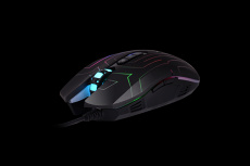 Мышь A4Tech X-77 (USB, optical, 2400dpi, игровая, RGB подсветка, maze)