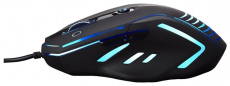 Мышь Oklick INTERCEPTOR 735G (USB, optical, 2400dpi, игровая, black)