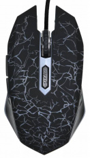 Мышь Oklick INVASION 905G (USB, optical, 3200dpi, игровая, подсветка, black)