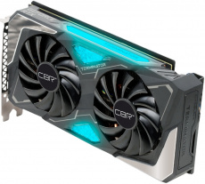 Видеокарта CBR GF RTX3060 12Gb (GF RTX3060 Terminator T1 12G, 192bit, GDDR6, HDMI+3xDP) RTL