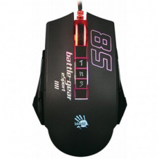 Мышь A4Tech Bloody P85 Sport (USB, optical, 5000dpi, игровая, RGB подсветка, black)