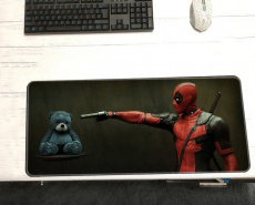 Коврик для мыши (Deadpool, тканевый на резиновой основе, игровой, 700x300x2mm)