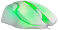Мышь Defender Cyber MB-560L (USB, optical, 1200dpi, подсветка, white)