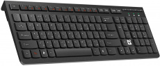 Клавиатура беспроводная Defender UltraMate SM-535 (мультимедийная, ультратонкая, black)