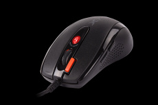 Мышь A4Tech X-710BK (USB, optical, 2000dpi, игровая, black)