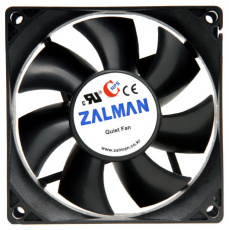 Вентилятор ZALMAN ZM-F1 Plus (SF) (80x80x25mm, sleeve, 2000rpm, 23dBa, 3pin, black) RTL