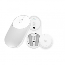 Мышь беспроводная Xiaomi Mi Portable Mouse (XMSB02MW, laser, 2.4GHz/Bluetooth, 1200dpi, 2xAAA, silver)
