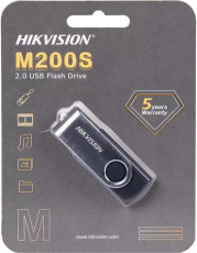 Флеш накопитель USB 2.0 32Gb HIKVISION M200S (HS-USB-M200S/32G, black)