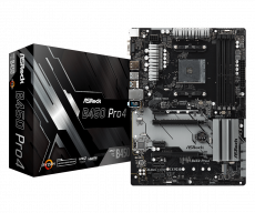Материнская плата ASRock B450 PRO4 (AM4, ATX) RTL