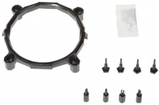Вентилятор ID-Cooling DK-01S (1150/1155/1156/775/1200/1700/1851/AM3/AM4/AM5, 80mm, Hydro, 2200rpm, 24dBa, 3pin, 65W, black) RTL