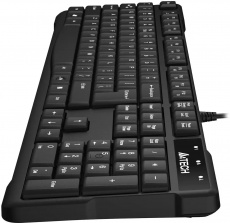 Клавиатура A4Tech KR-750 (USB, мультимедийная, 1.5m, black)