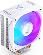 Вентилятор JONSBO CR-1000 E Color (1150/1151/1155/1156/1200/1700, 120mm, Al, 600-1500rpm, 22-32dBa, 4 тепловые трубки, DTH, 4pin, 140W, RGB LED, white) RTL