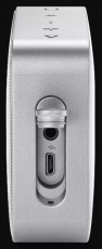 Колонка JBL GO 2 (3W, портативная, аккумулятор 730mAh, до 5ч, Bluetooth v.4.1, микрофон, громкая связь, AUX, защита от воды, ash gray)