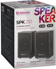 Колонки Defender SPK-250 (8W, black)