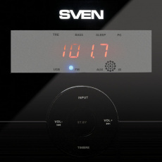 Колонки Sven MS-2000 (40W, ПДУ, FM, USB, SD, black)
