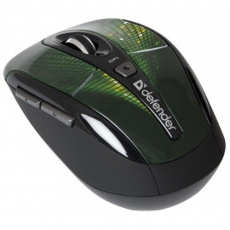 Мышь беспроводная Defender To-GO MS-585 Nano (Disco Green, 5кн+кл, 1600dpi)